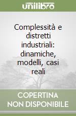 Complessità e distretti industriali: dinamiche, modelli, casi reali libro