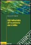 Introduzione all'economia del diritto libro