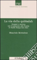 La via della qabbalah. Esegesi e mistica nel «Commento alla Torah» di Rabbi Bahya ben Aser libro