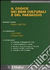 Codice dei beni culturali e del paesaggio libro di Cammelli M. (cur.)