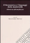 Il Novecento e i linguaggi della modernità. «Theatrum philosophicum» libro