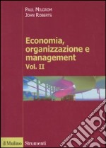 Economia, organizzazione e management. Vol. 2 libro