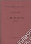 Scritti filosofici libro