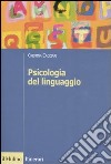 Psicologia del linguaggio libro