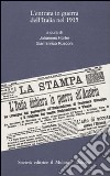 L'entrata in guerra dell'Italia nel 1915 libro