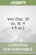 Voci (Esp. 20 pz. tit. 4 x 5 cp.) libro