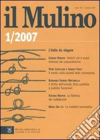Il Mulino. Vol. 429