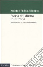 storia del diritto in europa dal medioevo allet contemporanea