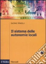 Il sistema delle autonomie locali libro