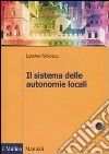 Il sistema delle autonomie locali libro