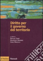 Diritto per il governo del territorio libro