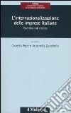 L'Internazionalizzazione delle imprese italiane. Contributi di ricerca libro