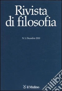 Rivista di filosofia (2010). Vol. 3 libro