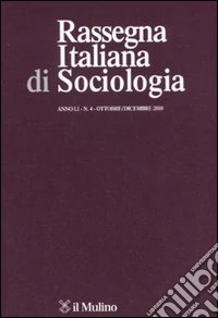 Rassegna di sociologia (2010). Vol. 4 libro