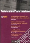 Problemi dell'informazione (2010) vol. 1-2 libro