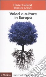 Valori e culture in Europa libro