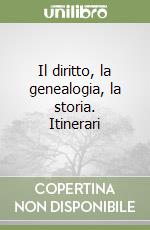 Il diritto, la genealogia, la storia. Itinerari