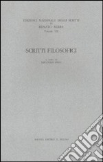 Scritti filosofici libro