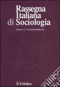 Rassegna italiana di sociologia (2011). Vol. 3 libro