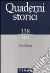 Quaderni storici (2011). Vol. 3 libro