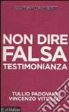 I comandamenti. Non dire falsa testimonianza libro