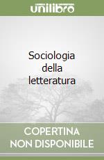 Sociologia della letteratura