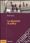 Le decisioni di policy libro