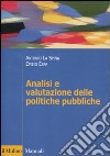Analisi e valutazione delle politiche pubbliche libro