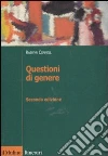 Questioni di genere libro