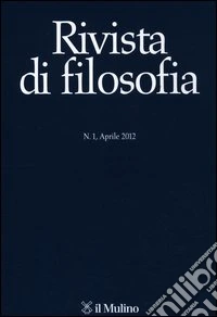 Rivista di filosofia (2012). Vol. 1 libro