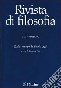 Rivista di filosofia (2012). Vol. 3 libro