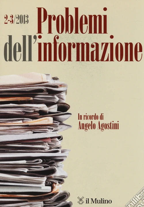 Problemi dell'informazione (2013) vol. 2-3
