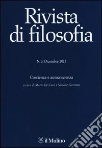 Rivista di filosofia (2013). Vol. 3 libro