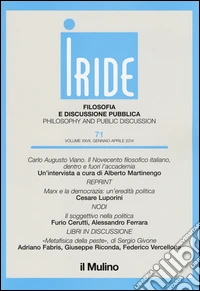 Iride (2014). Vol. 1 libro