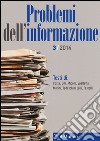 Problemi dell'informazione (2014). Vol. 3 libro