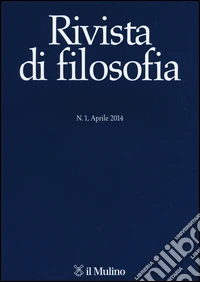 Rivista di filosofia (2014). Vol. 1 libro