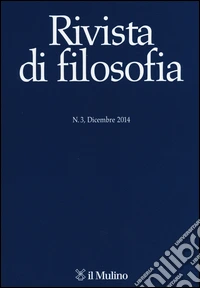 Rivista di filosofia (2014). Vol. 3 libro