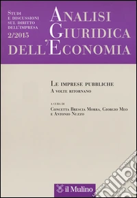 Analisi giuridica dell'economia (2015). Vol. 2 libro