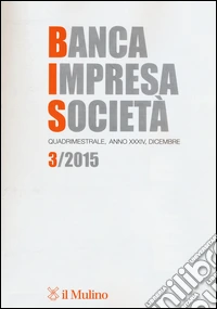 Banca impresa società (2015). Vol. 3 libro