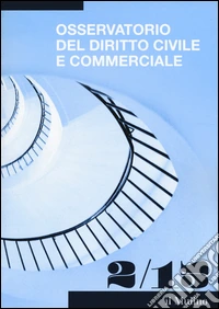 Osservatorio del diritto civile e commerciale (2015). Vol. 2 libro