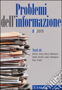 Problemi dell'informazione (2015). Vol. 2