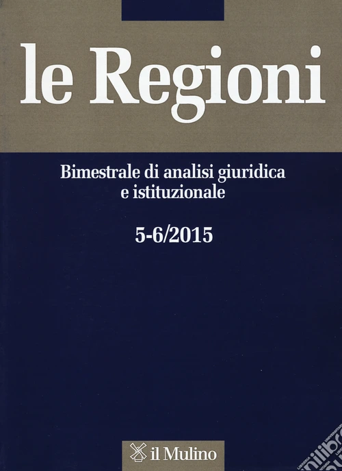 Le regioni (2015) vol. 5-6