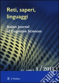 Reti, saperi, linguaggi (2015). Vol. 1 libro