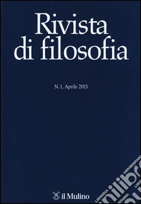 Rivista di filosofia (2015). Vol. 1 libro