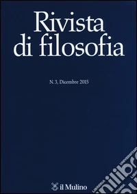 Rivista di filosofia (2015). Vol. 3 libro