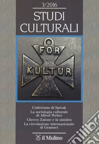 Studi culturali (2016). Vol. 3 libro