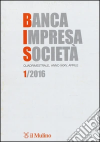 Banca impresa società (2016). Vol. 1 libro