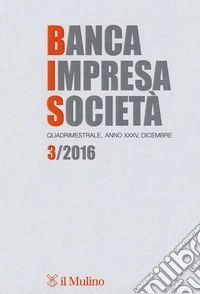 Banca impresa società (2016). Vol. 3 libro