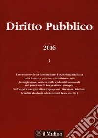 Diritto pubblico (2016). Vol. 3