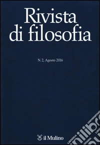 Rivista di filosofia (2016). Vol. 2 libro